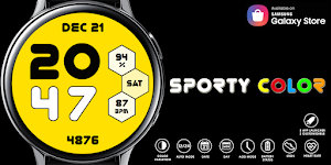 Sporty Watch Face Screenshot 0