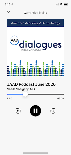 AAD Dialogues in Dermatology Screenshot 3