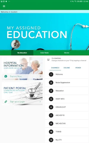 Patient Services - Alliance Screenshot 0