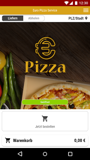 Euro Pizza Service Screenshot 0