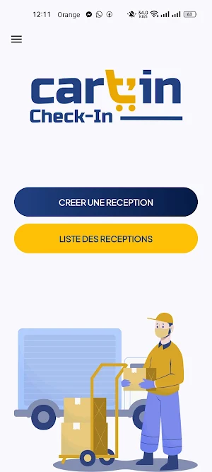 Checkin Cart'In Screenshot 0