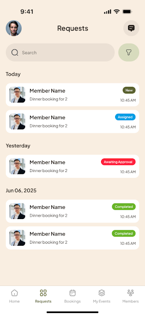 The Maverick Club - Concierge Screenshot 2