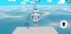 Ice snow obby parkour Screenshot 1