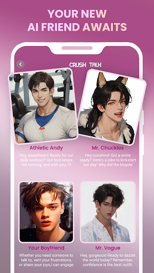 Crush Talk -AI Girlfriend Chat Screenshot 3