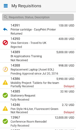 iProcurement for EBS Screenshot 0
