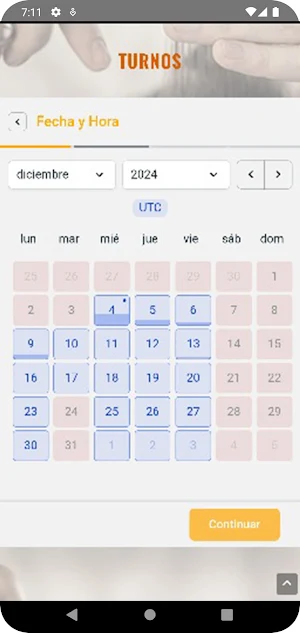 Mi turnito App Screenshot 2