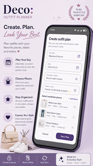 Deco: Outfit Planner Screenshot 2