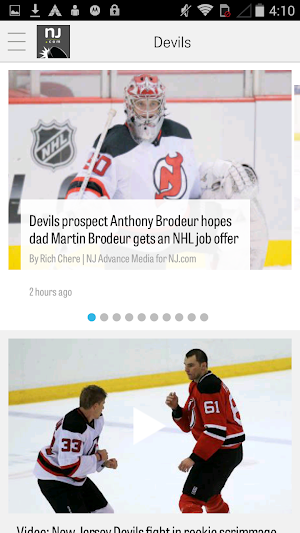 NJ.com: New Jersey Devils News Screenshot 0