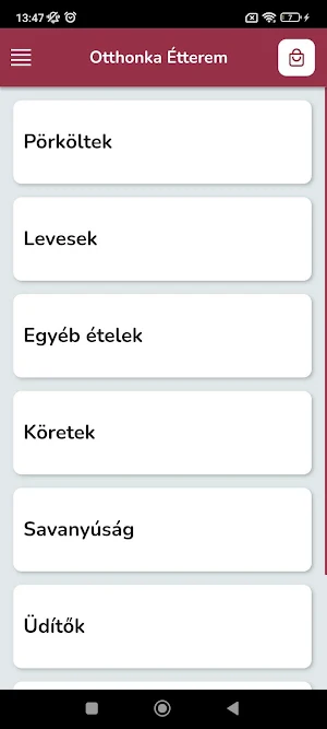 Otthonka Étterem Screenshot 0