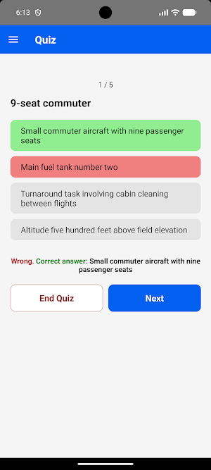 Aviation Terms and Phrases Screenshot 2