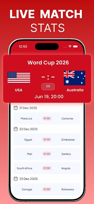 Huba Football - Live Score Hub Screenshot 0