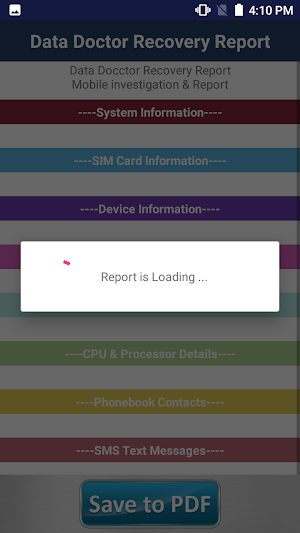 Mobile Investigation Forensics Report Maker PRO Screenshot 2