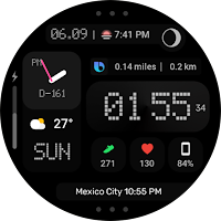 ACRO Double Simple Watchface