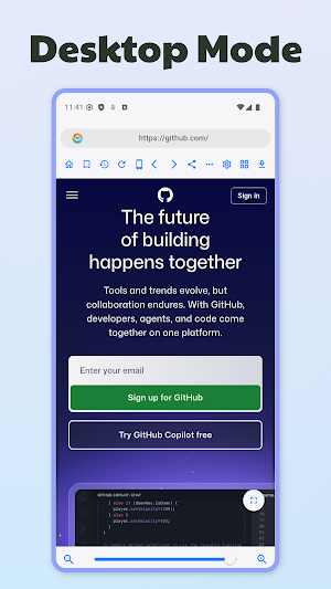 Desktop Browser - Web Browser Screenshot 0