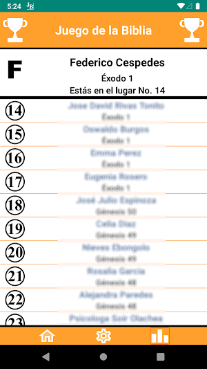 Juego de la Biblia Screenshot 2