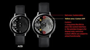 Obsidian Moon For Wear OS Screenshot 0