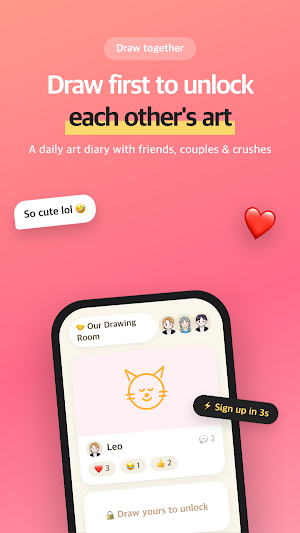 Doodle Mates: Couple Drawing Screenshot 0