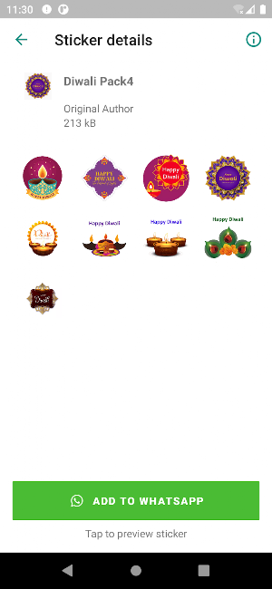Diwali Stickers for Whats Screenshot 3