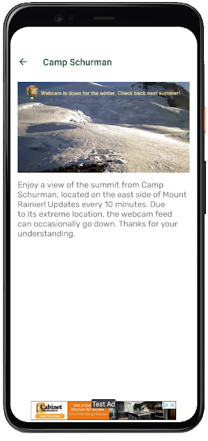 Mt. Rainier National Park Screenshot 1