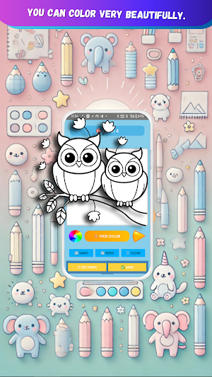 Wing Canvas - Coloring Screenshot 3
