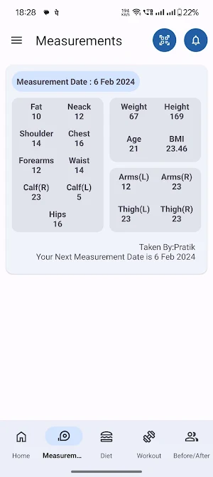 Gymtime Member Screenshot 1