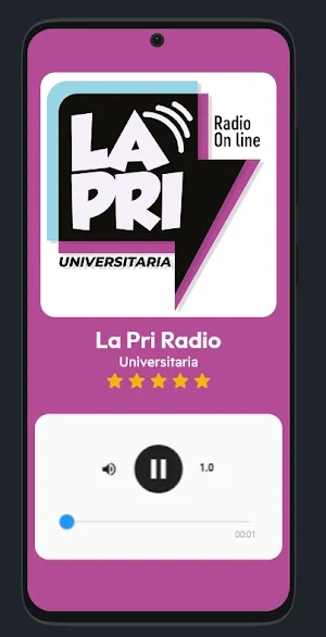 La PriRadio Universitaria Screenshot 1