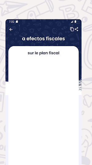 Dictionnaire Francais Espagnol Screenshot 3