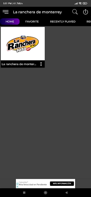 La Ranchera de Monterrey 1050 Screenshot 1