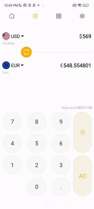 Scientific Calculator App Screenshot 1