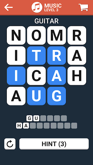 Word Puzzles (with Daily Challenge) Screenshot 1