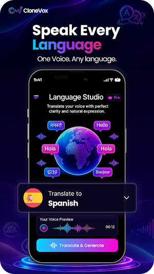 CloneVox - Protect Your Voice Screenshot 2