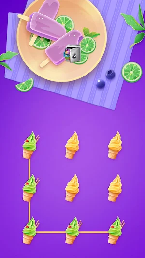 AppLock Theme Ice Cream Screenshot 0