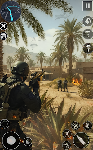 Gun Shoot Agent Shooting Games Screenshot 1