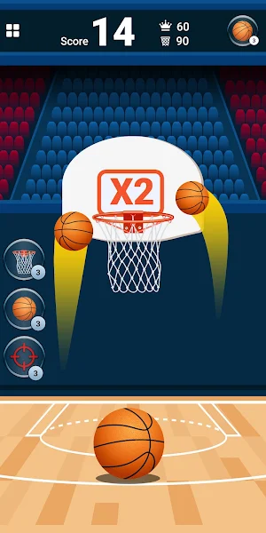 Basket Ball Game Dunk Shoot Screenshot 0