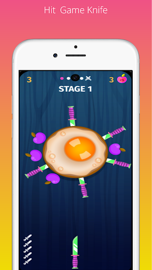 Knife Hit Game Screenshot 1