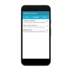 Mathematics Dictionary Screenshot 3