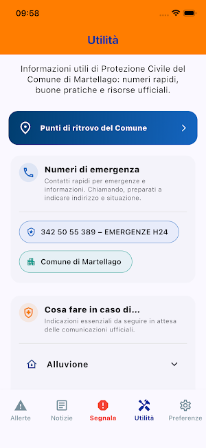Alert Martellago Screenshot 2