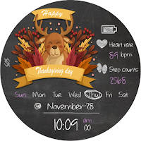 BFF33- Thanksgiving day Animal