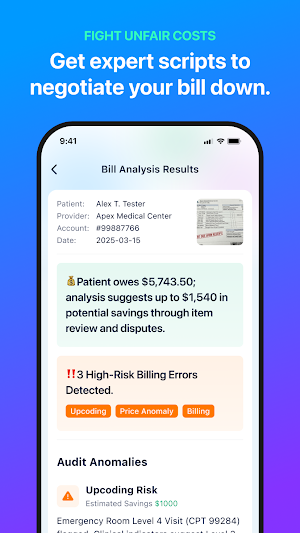 BillGuard — Med Bill Review Screenshot 2