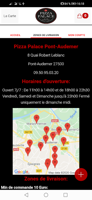 Pizza Palace Pont-Audemer Screenshot 3