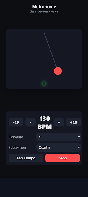 Metronome Screenshot 1