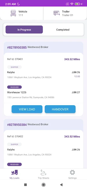 Truckpedia Driver Screenshot 0