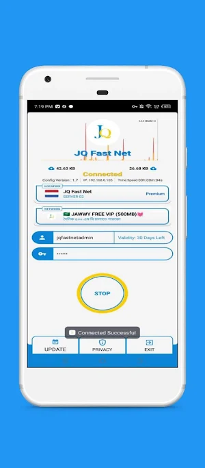 JQ Fast Net Screenshot 1