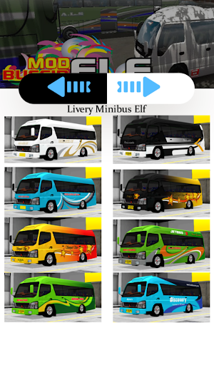 Bussid Mod ELF Complete Screenshot 3