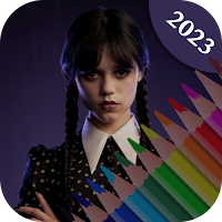 Colors: Wednesday Addams