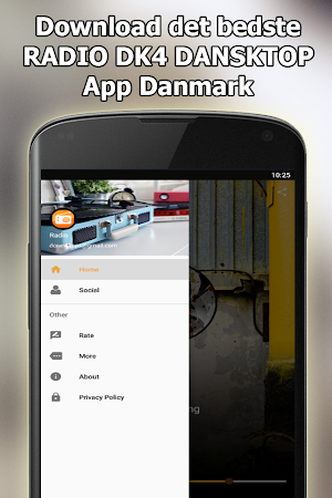 Radio DK4 DANSKTOP Online Gratis Danmark Screenshot 2