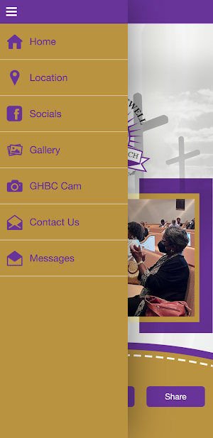 Greater Hopewell BaptistChurch Screenshot 1