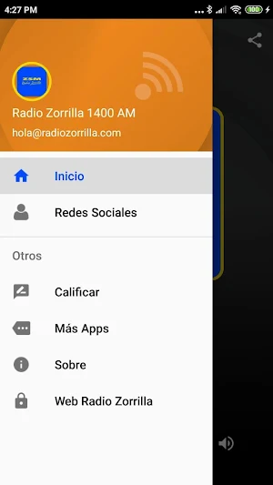 Radio Zorrilla 1400 AM Screenshot 1