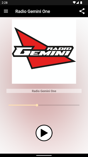 Radio Gemini One Screenshot 0