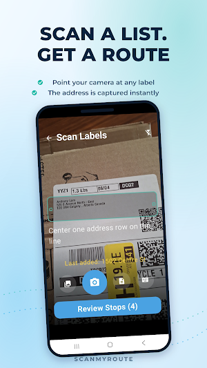 ScanMyRoute Screenshot 1